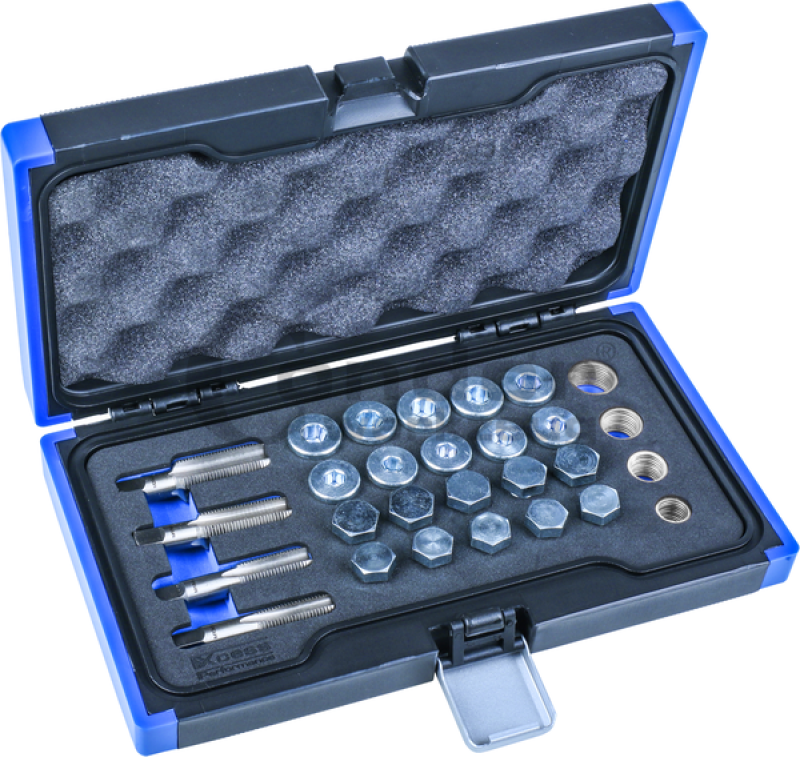 Reparatur-Satz für Ölablassgewinde M10/12/14/16 x1.5, 64-tlg.